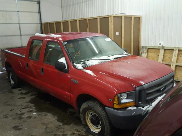 1FTSW30L4XEA50321 - 1999 FORD F350 SRW S RED photo 1