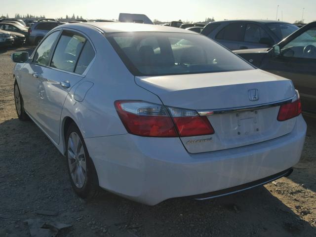 1HGCR2F74FA183426 - 2015 HONDA ACCORD EX WHITE photo 3