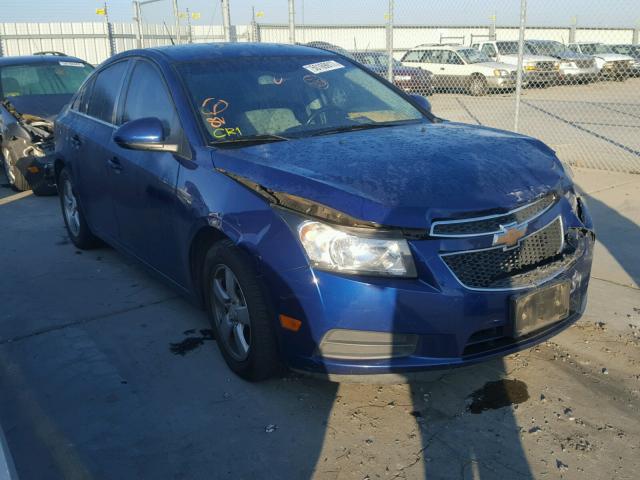 1G1PF5SC1C7292246 - 2012 CHEVROLET CRUZE LT BLUE photo 1