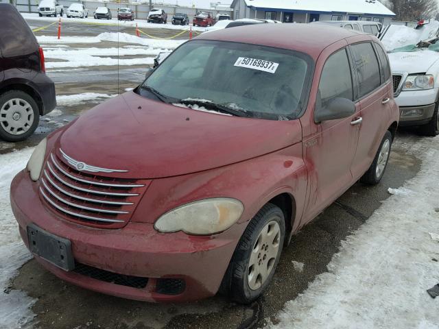 3A4FY48B16T343583 - 2006 CHRYSLER PT CRUISER RED photo 2