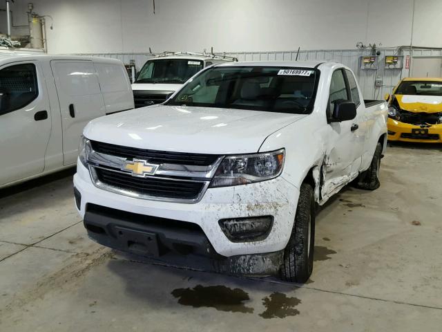 1GCHSAEA7F1214376 - 2015 CHEVROLET COLORADO WHITE photo 2