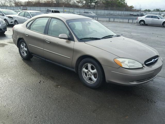 1FAFP55UX2A135715 - 2002 FORD TAURUS SES BEIGE photo 1