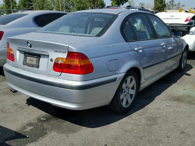 WBAET37482NJ18369 - 2002 BMW 325 I SILVER photo 4