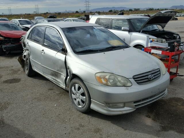 1NXBR32E14Z275752 - 2004 TOYOTA COROLLA CE SILVER photo 1