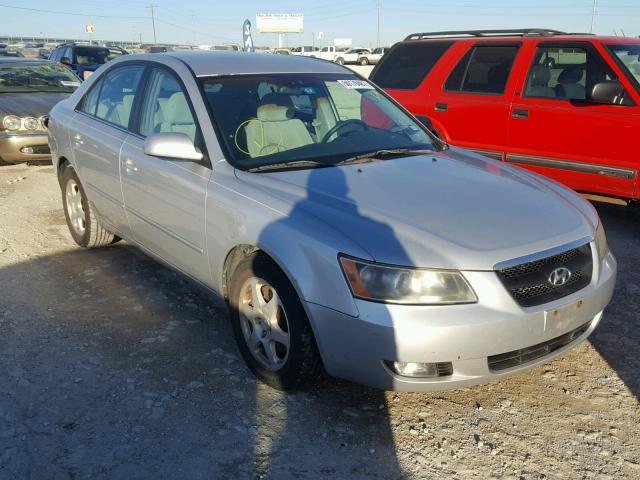 5NPEU46F16H048311 - 2006 HYUNDAI SONATA GLS SILVER photo 1