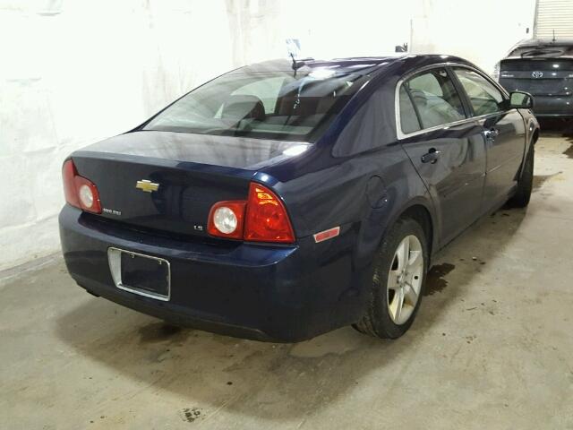 1G1ZG57B89F169029 - 2009 CHEVROLET MALIBU LS BLUE photo 4