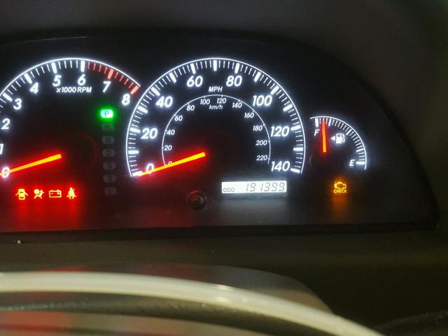 4T1BE32K15U629305 - 2005 TOYOTA CAMRY LE ვერცხლისფერი ფოტო 8