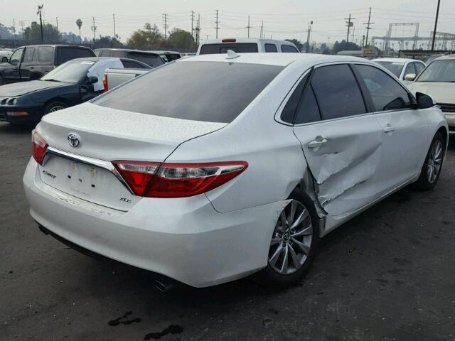 4T1BK1FK8GU576628 - 2016 TOYOTA CAMRY XSE WHITE photo 4