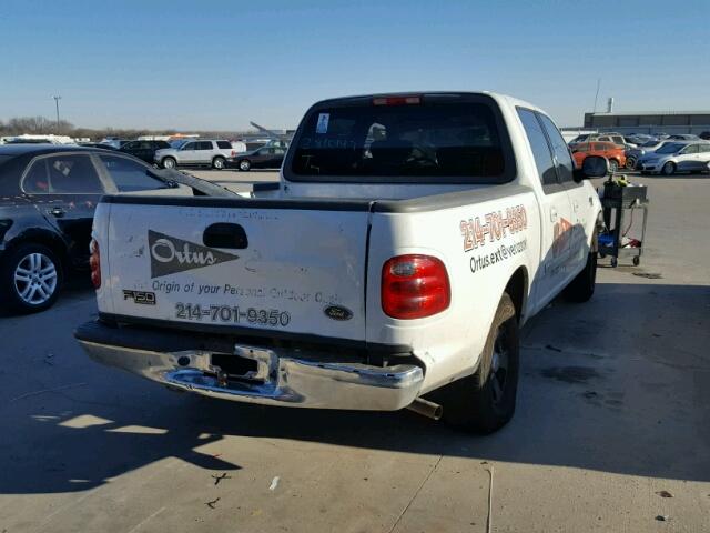 1FTRW07603KD54710 - 2003 FORD F150 SUPER WHITE photo 4