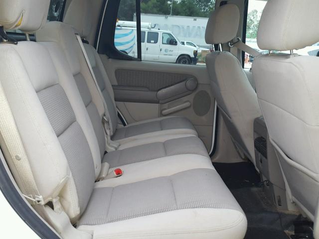 1FMEU31K17UA21935 - 2007 FORD EXPLORER S WHITE photo 6