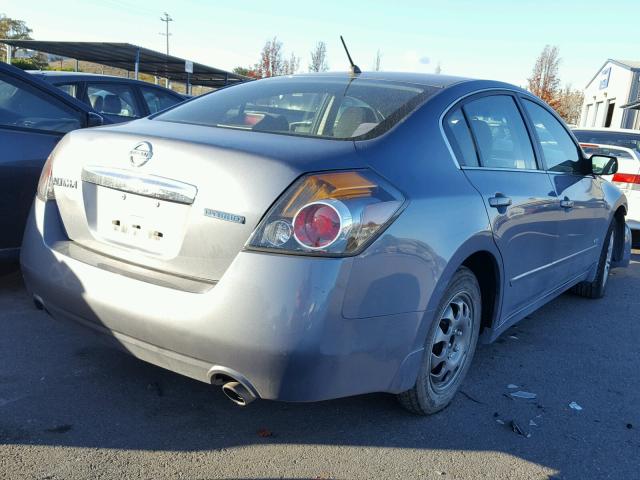 1N4CL2AP2AC174718 - 2010 NISSAN ALTIMA HYB GRAY photo 4