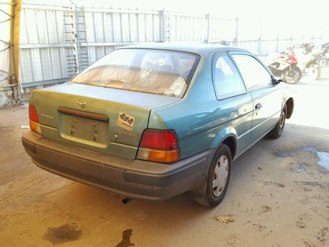 JT2EL55D1S0099901 - 1995 TOYOTA TERCEL STD GREEN photo 4