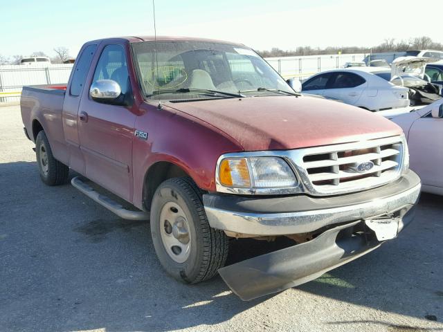 1FTZX1723YNA37137 - 2000 FORD F150 RED photo 1