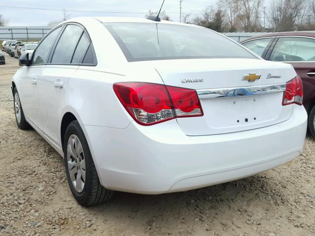 1G1PA5SH4F7111705 - 2015 CHEVROLET CRUZE LS WHITE photo 3