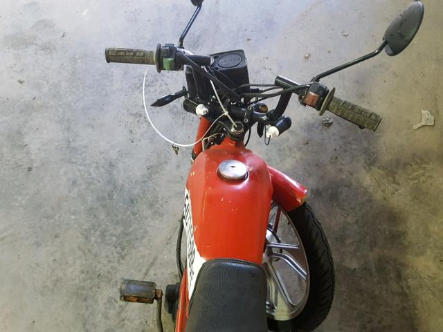 ZZ1A46120SK895816 - 1995 TOMO MOPED RED photo 5