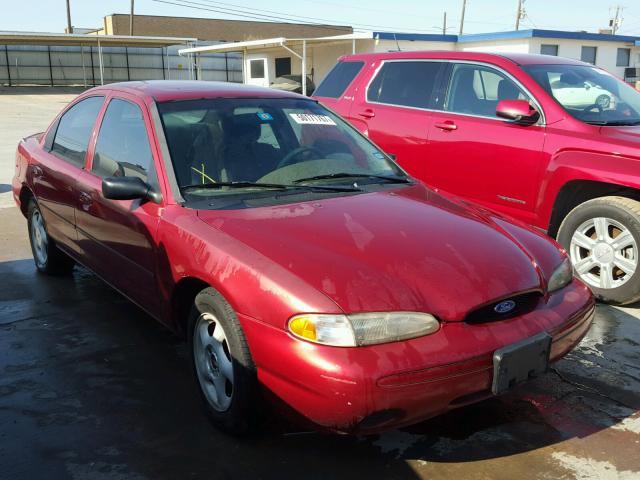 1FALP6531VK170349 - 1997 FORD CONTOUR BA BURGUNDY photo 1