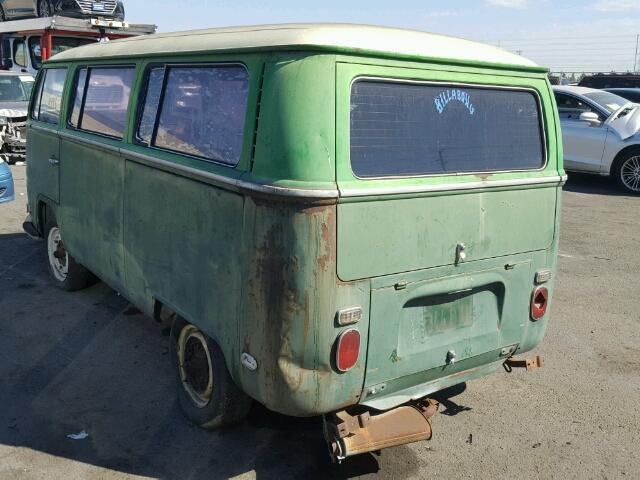 2202219629 - 1970 VOLKSWAGEN BUS GREEN photo 3