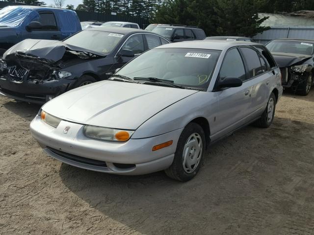 1G8ZJ82731Z243421 - 2001 SATURN SW2 SILVER photo 2