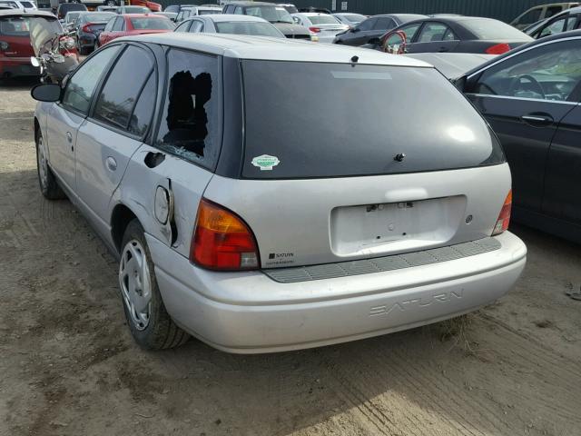 1G8ZJ82731Z243421 - 2001 SATURN SW2 SILVER photo 3
