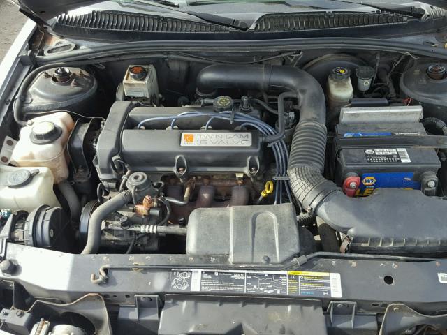 1G8ZJ82731Z243421 - 2001 SATURN SW2 SILVER photo 7