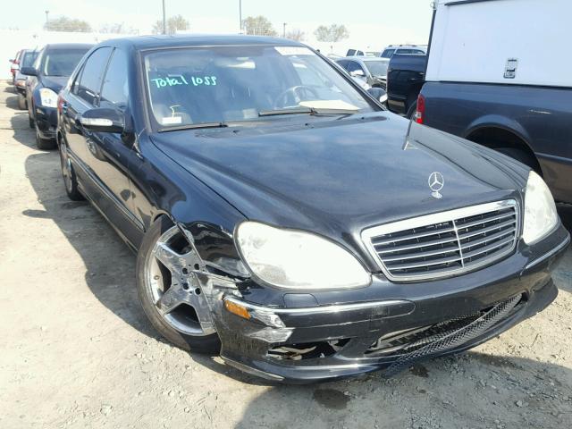 WDBNG70J03A335663 - 2003 MERCEDES-BENZ S 430 BLACK photo 1