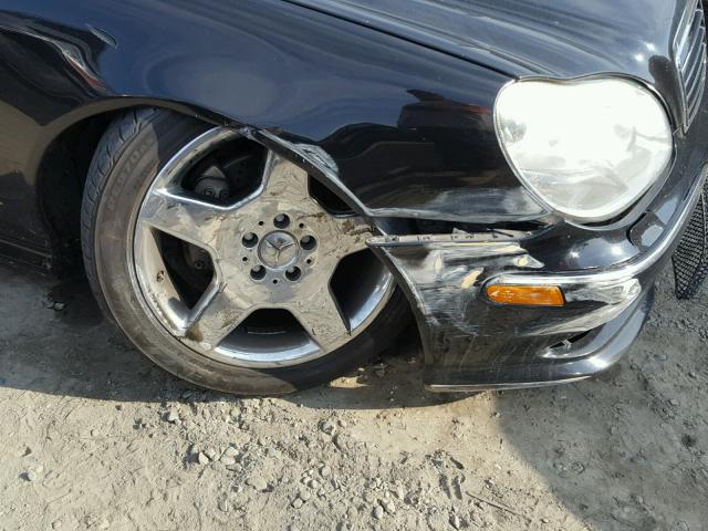 WDBNG70J03A335663 - 2003 MERCEDES-BENZ S 430 BLACK photo 9