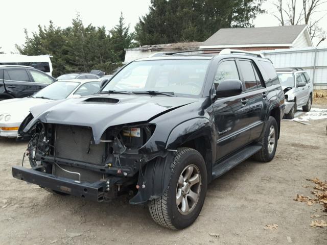 JTEBU14RX40054385 - 2004 TOYOTA 4RUNNER SR BLACK photo 2