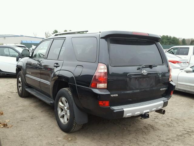 JTEBU14RX40054385 - 2004 TOYOTA 4RUNNER SR BLACK photo 3