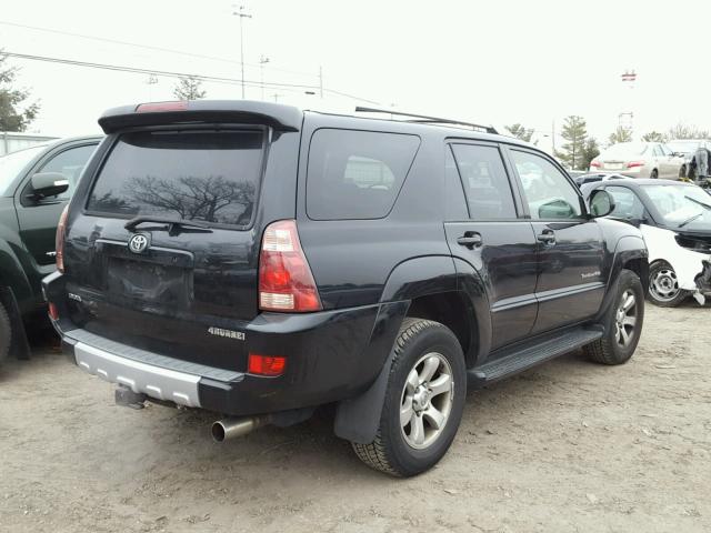 JTEBU14RX40054385 - 2004 TOYOTA 4RUNNER SR BLACK photo 4