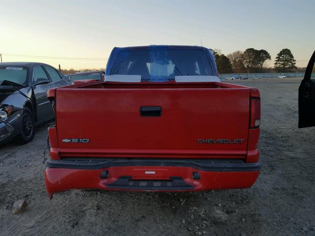1GCCS195318144964 - 2001 CHEVROLET S TRUCK S1 RED photo 6