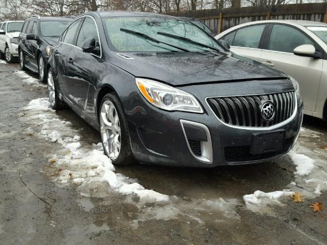 2G4GT5GXXH9159661 - 2017 BUICK REGAL GS GRAY photo 1