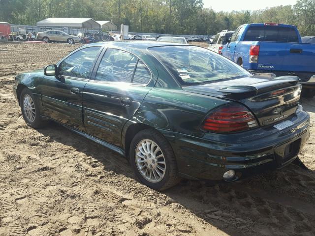1G2NF52T41M650148 - 2001 PONTIAC GRAND AM S 绿色 照片 3