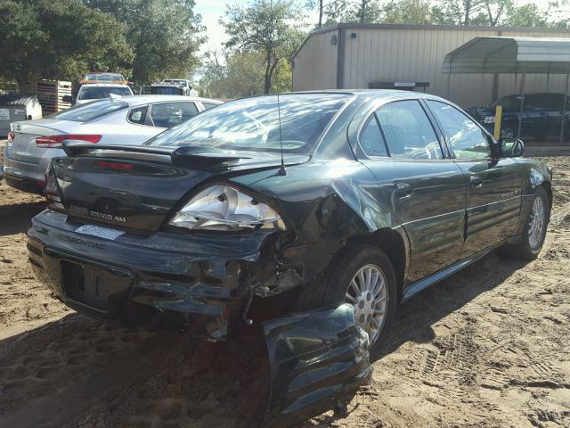 1G2NF52T41M650148 - 2001 PONTIAC GRAND AM S 绿色 照片 4