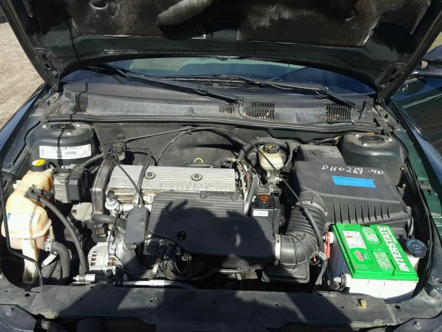 1G2NF52T41M650148 - 2001 PONTIAC GRAND AM S 绿色 照片 7