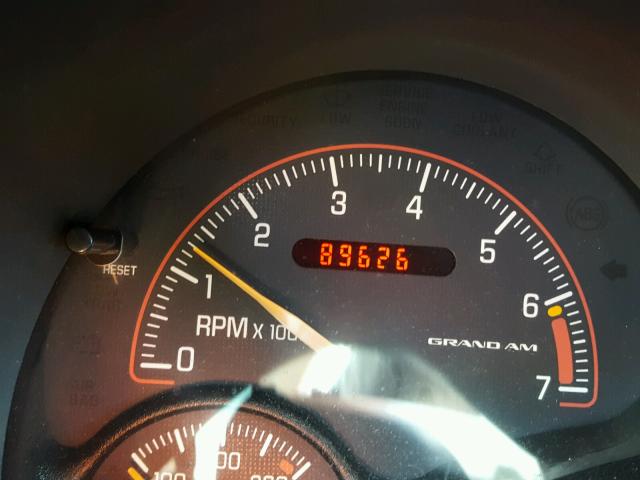 1G2NF52T41M650148 - 2001 PONTIAC GRAND AM S 绿色 照片 8