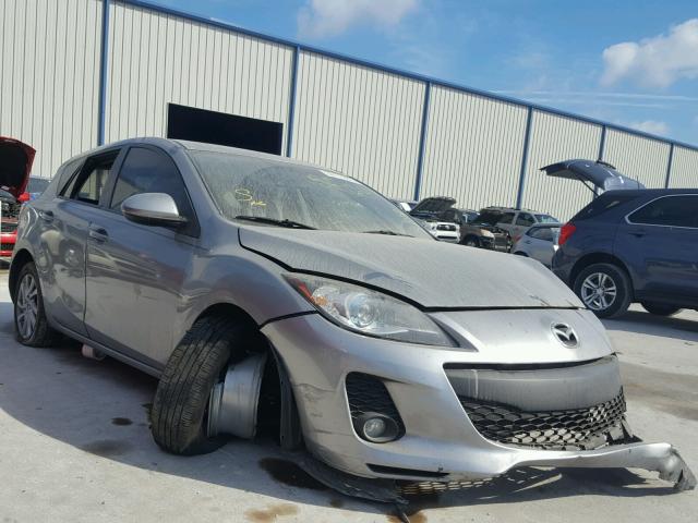 JM1BL1M70C1645890 - 2012 MAZDA 3 I SILVER photo 1