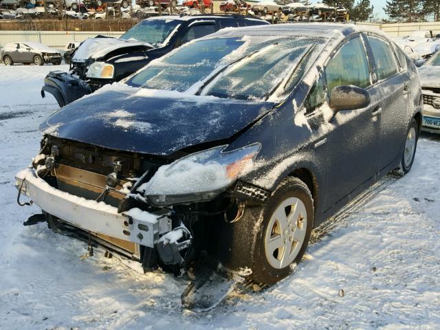 JTDKN3DU3B1434564 - 2011 TOYOTA PRIUS GRAY photo 2