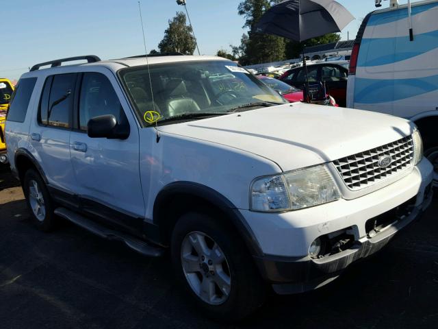 1FMZU63W53UB02417 - 2003 FORD EXPLORER X WHITE photo 1