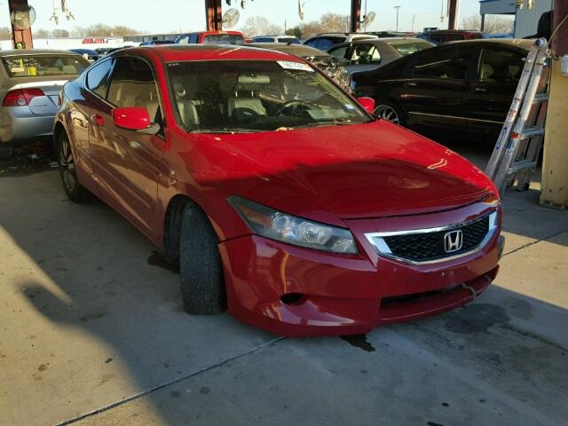 1HGCS1B83AA009790 - 2010 HONDA ACCORD EXL RED photo 1