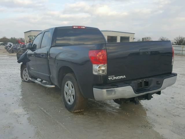 5TFRU54109X019552 - 2009 TOYOTA TUNDRA DOU BLACK photo 3