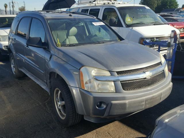 2CNDL73F356043341 - 2005 CHEVROLET EQUINOX LT GRAY photo 1