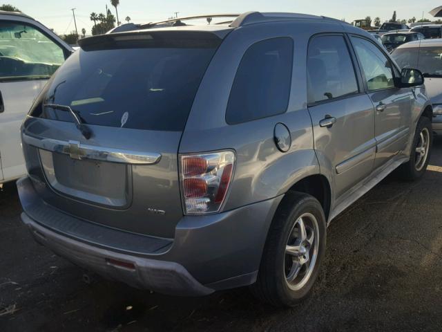 2CNDL73F356043341 - 2005 CHEVROLET EQUINOX LT GRAY photo 4