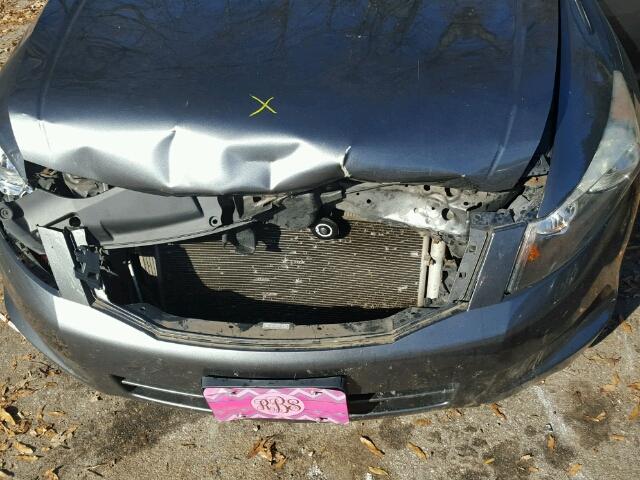 1HGCP26729A157403 - 2009 HONDA ACCORD EX GRAY photo 7