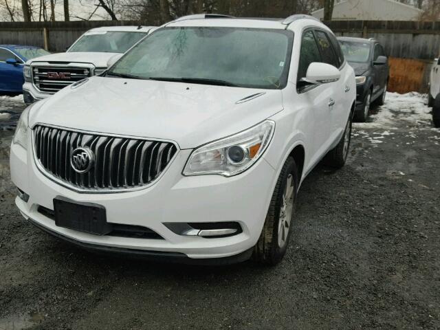 5GAKVBKD0HJ157539 - 2017 BUICK ENCLAVE WHITE photo 2