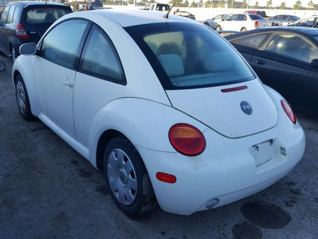 3VWBK21C93M433564 - 2003 VOLKSWAGEN NEW BEETLE 白色 照片 3
