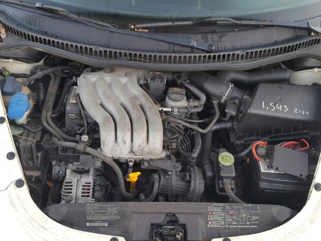 3VWBK21C93M433564 - 2003 VOLKSWAGEN NEW BEETLE 白色 照片 7