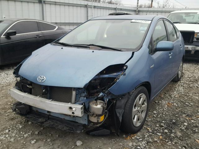 JTDKB22U067060441 - 2006 TOYOTA PRIUS BLUE photo 2