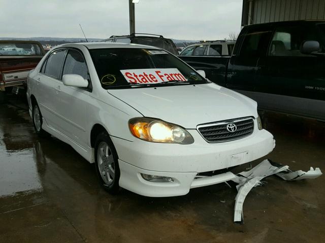 1NXBR32E15Z364108 - 2005 TOYOTA COROLLA CE WHITE photo 1