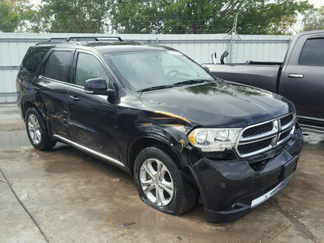 1D4RD4GG6BC660084 - 2011 DODGE DURANGO CR BLACK photo 1