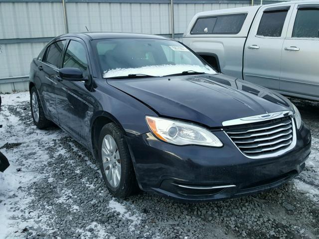 1C3CCBABXCN295863 - 2012 CHRYSLER 200 LX BLUE photo 1